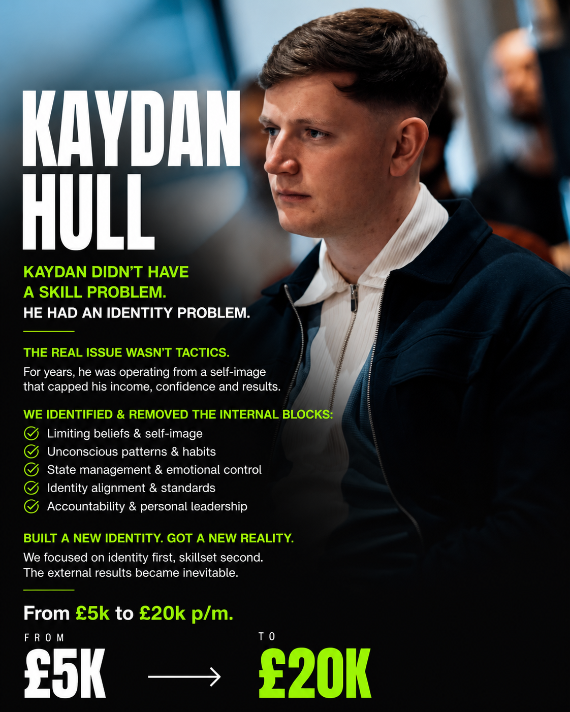 Student testimonial — Kaydan Hull