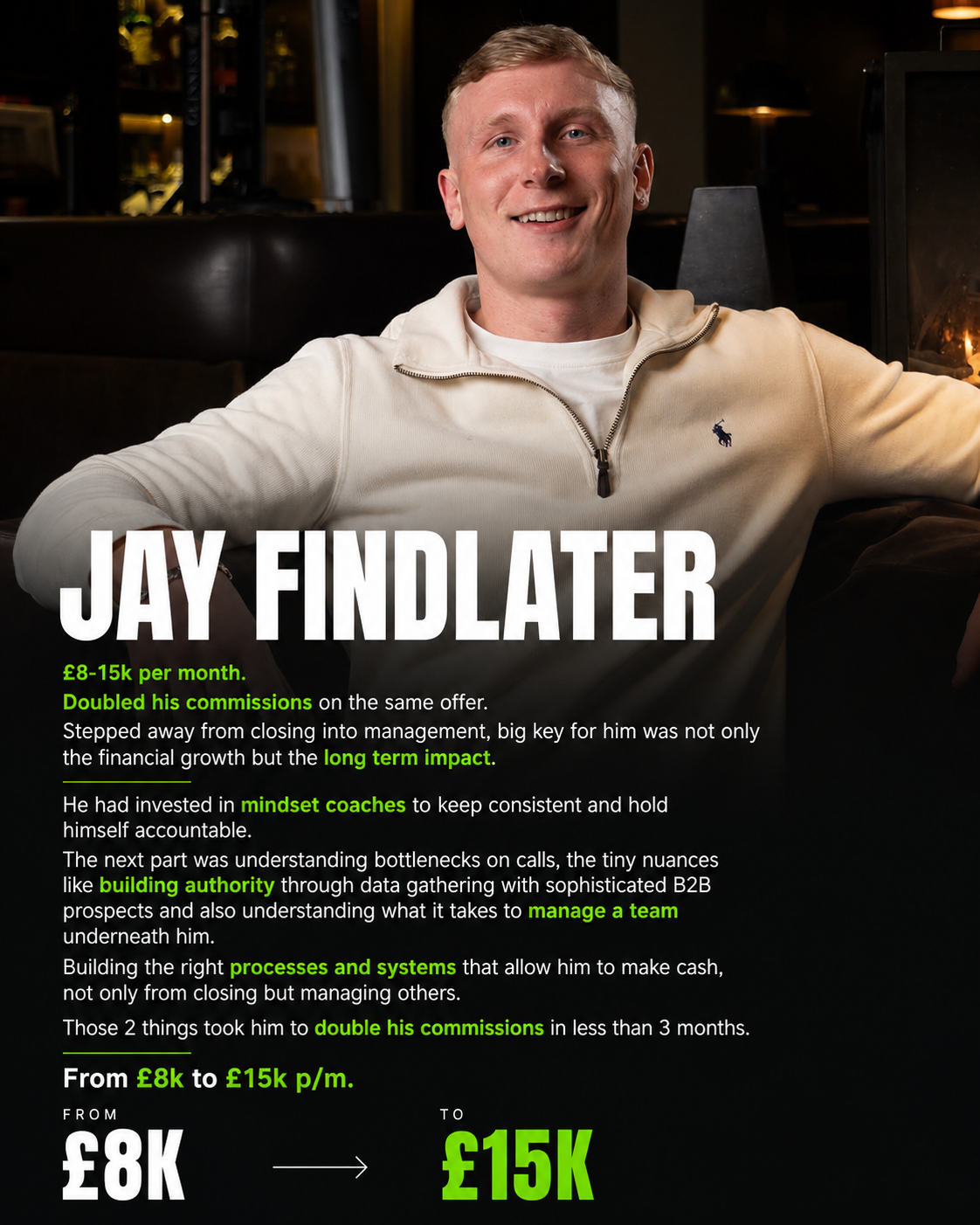 Student testimonial — Jay Findlater
