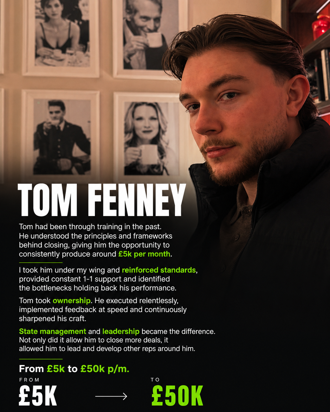 Student testimonial — Tom Fenney