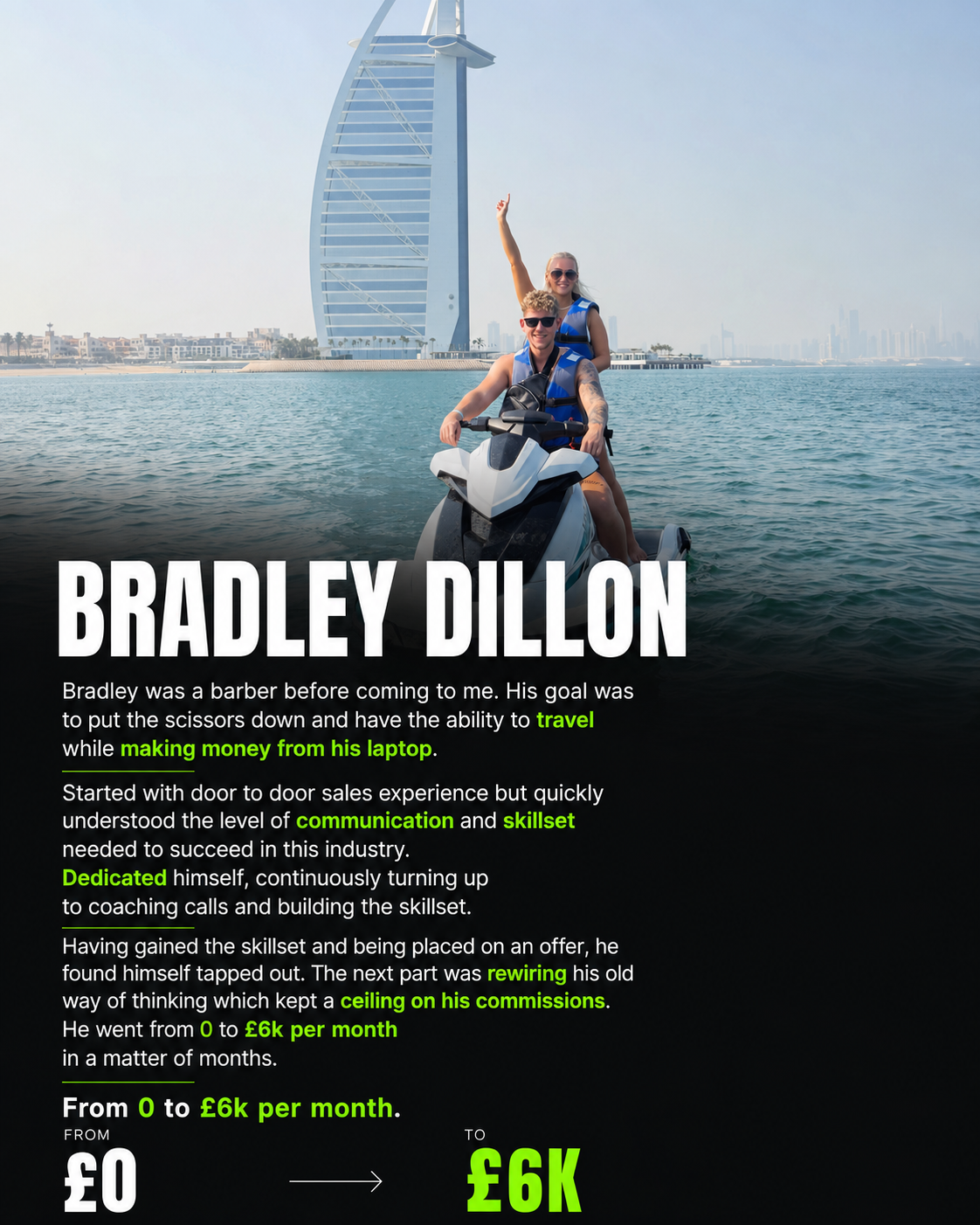Student testimonial — Bradley Dillon